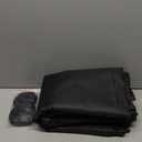 UIRWAY 600D Heavy Duty Outdoor Furniture Covers-Upgraded 5 Layer Tough Oxford fabric Waterproof Patio Table Cover for Table and Chairs with Triple-Layer Windproof Design Fits 128"L × 83"W × 28"H