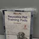 Reusable Pee Pads for Dogs - 2 Pack Large 36"x41" Washable Puppy Pads, Waterproof Dog Pee Mats with High Absorbency & Anti-Slip Bottom for Pet Training