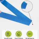 Lzerking Painters Tape 16 Rolls (Total 960 Yards) 0.94 Inch x 60 Yards Masking Tape Blue Paint Tape for Walls, Wood, Glass No Residue, Easy Tear