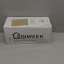 SINWEEK 2 Inch Egg Crate Memory Foam Mattress Topper Twin Size, Soft Mattress Pad for Back Pain Relief, Bed Topper, CertiPUR-US Certified, Blue