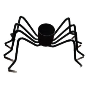 Spider Cone Candlestick, Suitable for Halloween Dining Table, Home Horror Party Decoration (3-Piece Set)