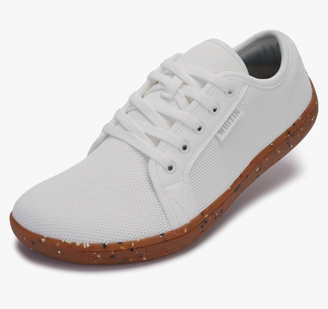 WHITIN Women's Minimalist Barefoot Shoes | Zero Drop Sole | Wide Width Fashion Sneaker, Size 38