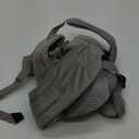 Baby Carrier Newborn to Toddler - Ergonomic,Velvet Fabric Breathable Mesh Cozy and Lightweight Infant Carrier for 7-35lbs,Enhanced Lumbar Support Hands-Free Parenting,All Seasons,Gray