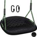 Heavy Duty Swing Seat, 550LBS Capacity Outdoor Swing Seat for Adults & KidsBlack