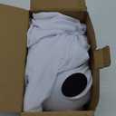 Halloween Decorations Outdoor, White Hanging Ghost Hanging Light up with Blue LED Light, Halloween Window Decoration for Front Yard Patio Lawn Garden Party Decor Indoor Outside (Cold White)