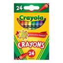 Crayola Crayons, 24 Count, Stocking Stuffers for Kids, Classroom Must Haves for Teachers, Classic Colors, 3+
(Pack of 2)