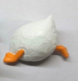 White Resin Duck Butt Fridge Magnet, Cute Duck Butt Refrigerator Magnets, Refrigerator Magnetic Sticker, Mini Magnets Animal Figurine for Home Kitchen Office Class Lockers Kitchen Accessories