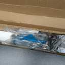 Prepac Astrid Simplistic Nightstand Side Table with 2 Drawers and Open Shelf, Functional Bedside Table 15.5" D x 16" W x 24.5" H, Black, BDNH-0402-1