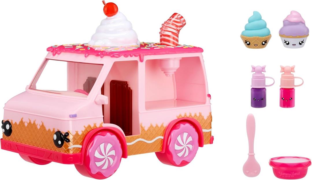 Yummiland Lipgloss Truck with DIY Yummiland Lip Gloss Kit, Ages 4+