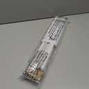 LazBlinds Cordless White 1" Room Darkening Vinyl Mini Blinds, 20" W X 48" H Horizontal Window Blinds for Home, Cordless Shades for Indoor Windows