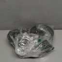 Fixed Heavy Duty Caster Wheel, 8 Inch*2,1000lb Capacity, Black Rim, Solid Rubber, Cast Iron,Outdoor,Flat Free for Carts,Dolly, Workbench,Trolley,DIY Tools