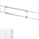 ABOOFAN Rv Shower Corner Storage Bar Adjustable Rod for Bathroom Organization Space-Saving Rv Bathroom Accessories Easy Installation for Toiletries and Essentials
