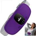 iDOO Heating Pad for Cramps, FSA Eligible Items Only List, Portable Cordless Heating Pad, Electric Waist Belt Device for Cramps Pain, Gifts for Girlfriend Mom Wife Women (Deep Purple)