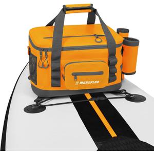 MORXPLOR Waterproof Shell 24 cans Paddle Board Cooler Bag, Sup Deck,Kayak Cooler Bag Accessories