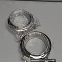 GaeaAuto 2 X 3 inch Quick Release V Band Clamp with Male Female Flanges 304 Stainless Steel for Turbo Downpipes, 2 Pack