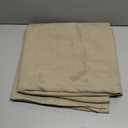 Fitable Faux Linen Beige Table Clothes Rectangle 60 x 120 Inch - Neutral Tablecloths for Standard 8-Seater Rectangular Dining Table for Dining, Party, Farmhouse, Banquet, Buffet