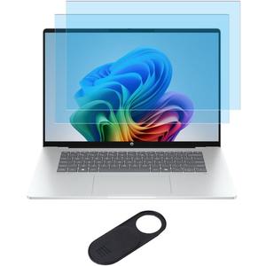 2 Pack Screen Protector for HP OmniBook 5 16/OMEN 16/OmniBook 7 Flip/Pavilion 16/Envy 16/Spectre x360 16/ZBook & EliteBook 860/865/665/660/460/465 16 inch,Anti Blue Light Eyes Protection UV Blocking