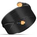 Replacement Part for Lowrance Ethernet Crossover Cable Yellow Cat7 Cable, 25-Feet, High-Speed, Plug and Play, Waterproof