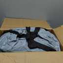 Queen Air Mattress with Built-in Pump, 18" Top Inflatable Mattress with Waterproof Flocking Fabric, Three-Minute Quick-Inflatable Bed. Portable Blow Up Mattress for Home, Outdoor and Guests (Blue)