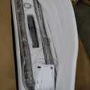 47.2x11.8'' Silver Modern Crystal Chandeliers for Living Room LED Dimmable Pendant Lighting Flush Mount Light Dining Room Foyer