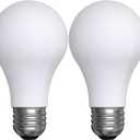 GE LED Light Bulbs, 60 Watt, Soft White, A19 (4 Pack)