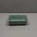 HVH Ceramic Loaf Pan for Baking Bread, Rectangular Baking Bread Loaf Pan, 9 x 5 inch Bread Pan, Bread Baking Pan for Cooking, Wave Series, Farmhouse Style (Turquoise)