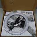 InnoGear Overhead Phone Mount with Ring Light, 10" LED Selfie Ring Light for Desk with Phone Holder and Remote Canvas Lamp Light for YouTube Live Stream Cooking Video Recording Vlog Zoom, Medium