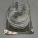 Whitecap T-Handle Latch - Chrome Plated Zamac/White Nylon - Locking - Freshwater Use Only