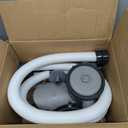 Bestway 58390E Flowclear 1500 GPH Filter Pump for 300 to 8,400 Gallon Above Ground Swimming Pool with Adaptors and Energy Saving Plug