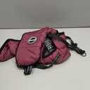 Dog Winter Coat,Warm Jacket Paded Fleece Pet Vest with Built in Harness,Windproof Reflective Cozy Adjustable Snow Pet Coat Clothes with Zipper for Small Medium Large Dogs (Purple)