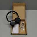 Amazon Basics Bluetooth Headphones Wireless with Microphone, On Ear, 35 Hour Playtime, Foldable, One Size, Collapsible Travel Friendly, Black