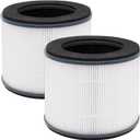 AP-T10FL Replacement Filter Compatible with Homedics Air Purifier Model AP-T10 AP-T10-BK, AP-T10-WT (2-Pack)