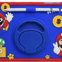 Cartoon Case for iPad 10.2"/iPad Pro 10.5"/ iPad Air 3MONEHOYSY Cute Soft Silicone Kickstand [Drop Proof,Shock Proof,Anti Slip] Back Stand Cover Case for Kids Children Teens Girls Boys (Mario)