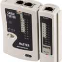 Monoprice RJ-11 and RJ-45 Modular Plug Tester - Gray