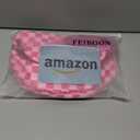 Spacious Checkered Nylon Crossbody Bag Bum Bag Checkered Handbags Wallets for Women