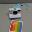Polaroid Now 3rd Generation I-Type Instant Camera + Film Bundle - Now Artic Blue Camera + 16 Color Photos (6644)