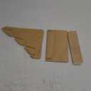 Greeting Card Display Stand for Vendors, Postcard Rack, Post, Sticker Wooden Greeting Card Holder Display Stand Shelf, Ideal for Bookmark, Art Booth, Art Print, Craft Market, Tiered for Vendors