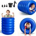 Barrel Roll Sensory Chair for Kids, 2026 Reinforced Calming Vestibular Toy with Deep Pressure, Durable Inflatable Sensory Pod for Autism, ADHD, Perfect for Classroom or Home Use