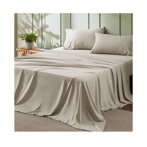 Bedsure Queen Sheet Set - 4 Pieces Soft Queen Size Sheets - Breathable & Cooling - Hotel Luxury - Easy Care Polyester Microfiber Bedding for Women, Men, Linen