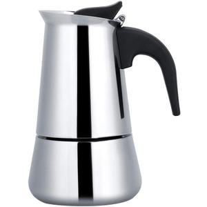 Stovetop Espresso Maker, 2/4/6/9 Cups Portable Stainless Steel Moka Pot, Italian Coffee Maker for Gas, Stovetop, Induction Cookers(300ml)