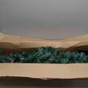 4FT Prelit Christmas Tree 2-Pack Artificial Potted Christmas Tree with 100 Warm White LEDs Battery Powered & 8 Lighting Modes for Xmas Porch Entrance Decorations