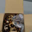 Deepsoon Heating Pad,Electric Heating Pads for Back,Neck,Abdomen,Moist Heating Pad for Shoulder,Knee,Arms,Legs,Dry/Moist Heat & Auto Shut Off,Christmas Gifts for Men and Women,Leopard Print,33x17 Inch