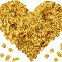 2000 Pcs Gold Silk Rose Petals,Artificial Flower Petals for Wedding,Romantic Night,Romantic Valentines Decor for Bedroom,Weddings,Party,Table,Dining Room,Proposal Anniversary Flower Decorations