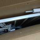 Regalo Safety 29-38.5" Baby Gate for Doorways & Bottom of Stairs, Pressure Mounted Baby Gate with Door for Babies, Toddlers & Pets, Tested & Safe for 30 Years, American Designed, American Owned, White