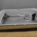 Stainless Steel XL Cat Litter Box for Cats, High-Sided Design Prevents Urine Leakage, Non-Stick, Easy to Clean, Includes Scoop, Gray L