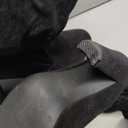 DREAM PAIRS Women's Laurence Over The Knee Thigh High Chunky Heel Boots Long Stretch Sexy Fall Boots, Size 6.5