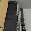 Suteck Zero Gravity Chair, Reclining Camping Lounge Chair w/Removable Cushion, Upgraded Lock and Cup Holder, Reclining Patio Chairs Folding Recliner for Indoor and Outdoor (Dove Gray)