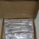 Shimeyao 10 Pack Antique Brass Cabinet Pulls 3-3/4"(96 mm) Hole Center Vintage Cabinet Pulls Handles Drawer Handles Closet for Kitchen Bathroom Drawer Dresser Pull Hardware Hole Center