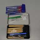 25pcs Precisio with Deburring Tool, Craft Knife,hand File,Carving Knife Suitable for sanding, carving, modeling, cutting, scraping,3D Printing Deburring kit