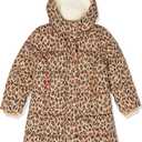 Amazon Essentials Girls and Toddlers' Long Heavyweight Hooded Puffer Jacket Size M